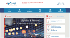 Desktop Screenshot of optonet-jena.de